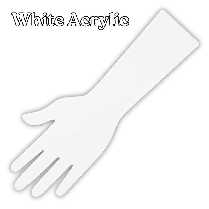 Acrylic Practice Hand | White or Clear