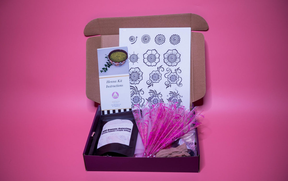 Professional Henna Kit DIY Deluxe | Everything you need! – Gopi Henna