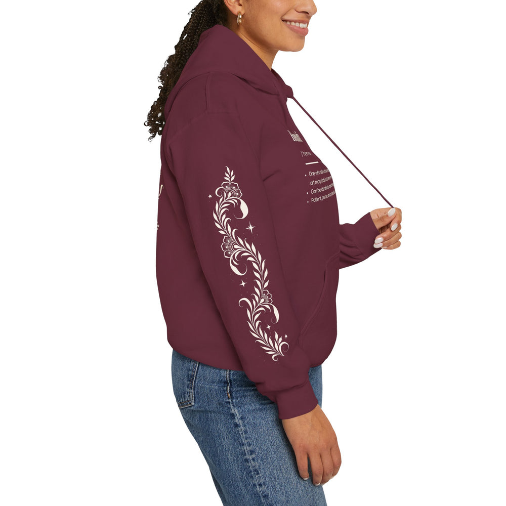 Cozy Henna Artist Hoodie | Henna Artist Gift Sweatshirt | Mehndi Lover Apparel | Gopi Henna Brand