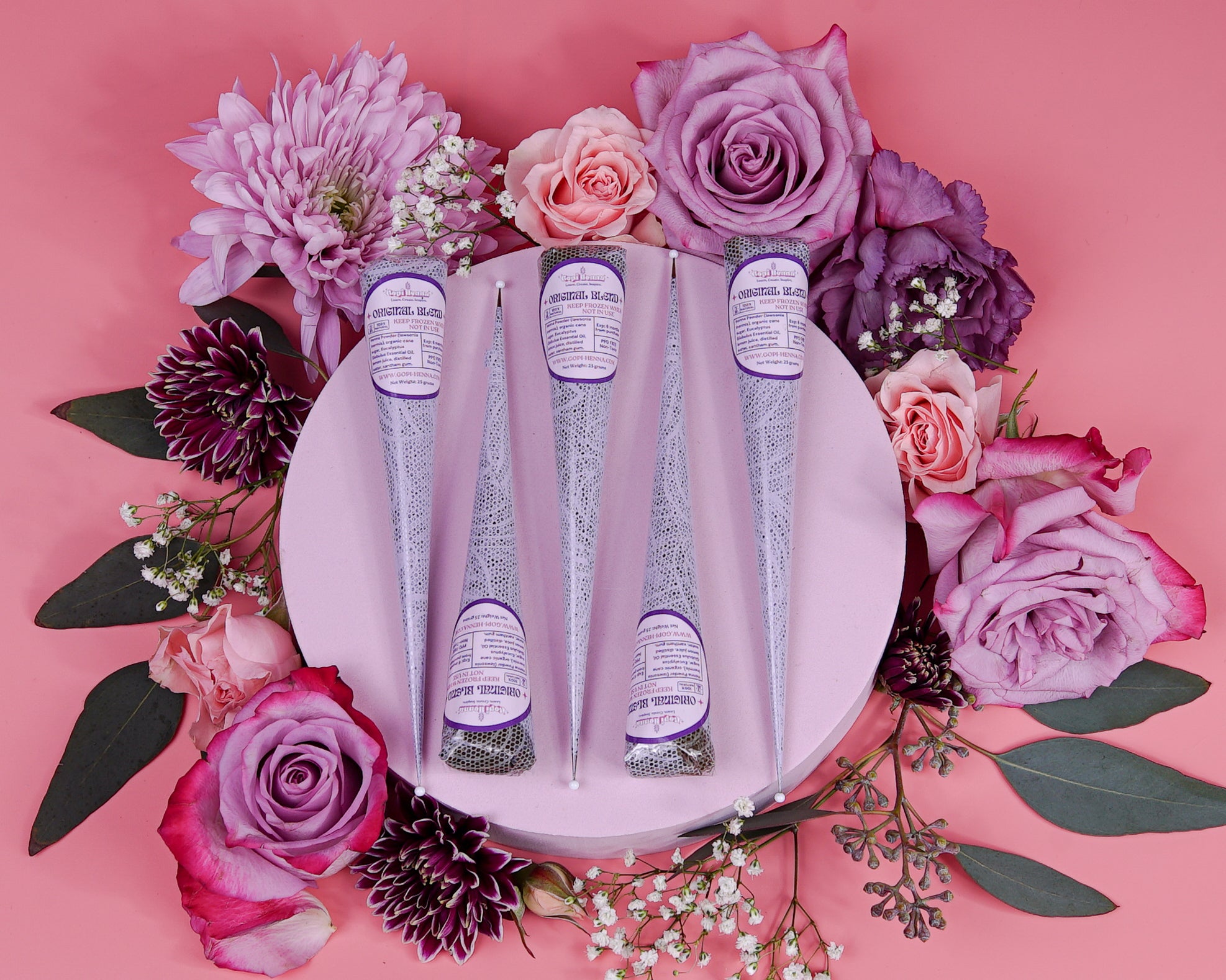 Original Blend Henna Cones | 25 grams – Gopi Henna