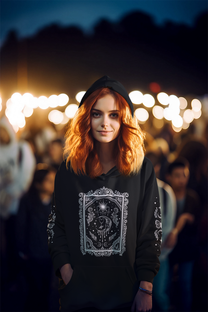 Crescent moon hoodie hotsell