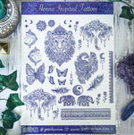 ✶ Sacred Beings Temporary Tattoo Sheets