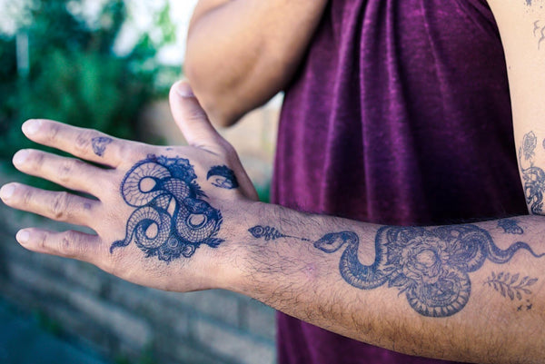 Magikal Symbols ✶ Temporary Tattoos 2 SHEETS – Gopi Henna