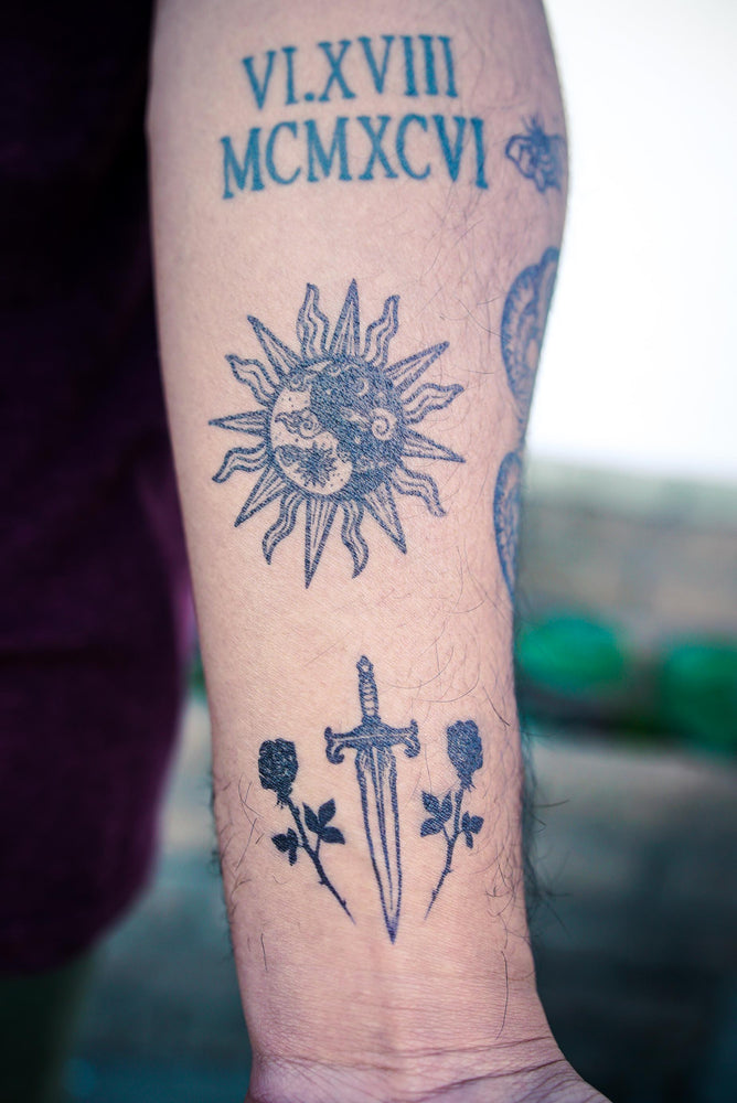 Small rose temporary tattoo  Tattoos by Tattoorary