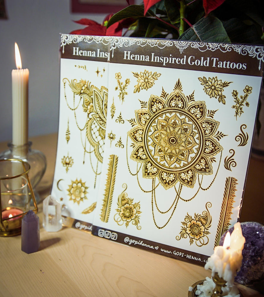 Temporary Tattoo Bundle & Save (6 Sheets Total)